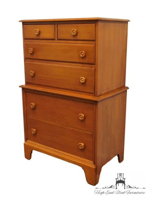 DAVIS CABINET Co. Colonial Style Solid Hard White Mountain Maple 34" Chest on... 2