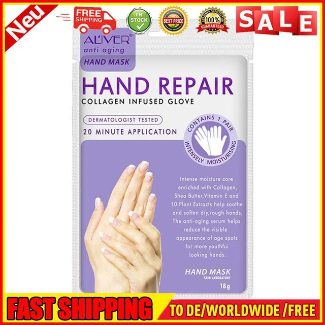 Máscara de mano hidratante ALIVER hidratante exfoliante eliminar piel muerta cuidado de manos