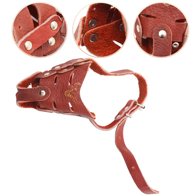 Bozal hueco para perros mascotas mascota bozal para perros para caminar al aire libre
