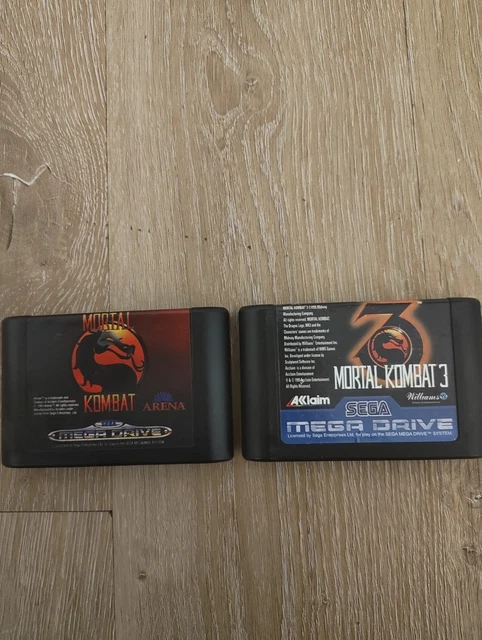 Mortal Kombat Sur Mega Drive – 1ère édition Midway – Complet PAL – 1992