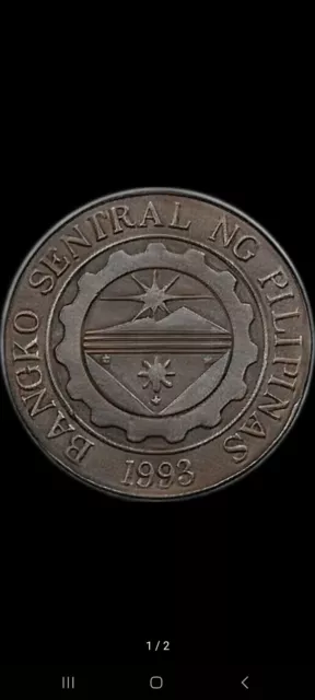 1995 Philippines 1 Piso Coin