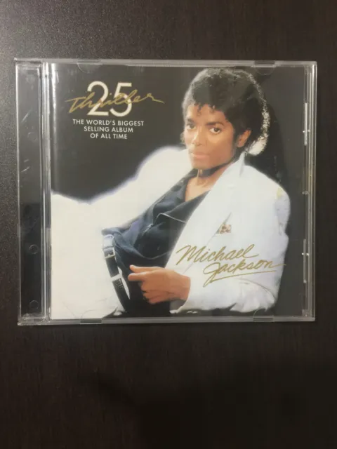 Michael Jackson - Thriller - 25th Anniversary Edition - RARE CD + DVD /  Gold CDs