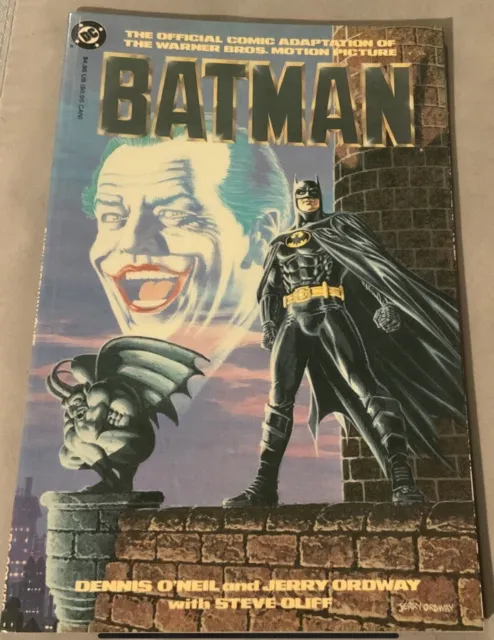 DC Comics 1989 ‘Batman’ Official Comic Warner Brothers Movie Adaptation Special