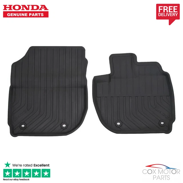 GENUINE HONDA JAZZ Front Lipped Rubber Mats CVT Transmission