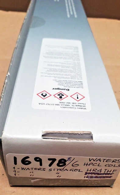 Waters Hplc Column Styragel Hr4-Thf New 1 Brand New In Oem Box (16978B-6)