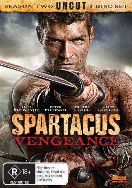 Spartacus - Vengeance : Season 2 (Uncut, DVD, 2012)