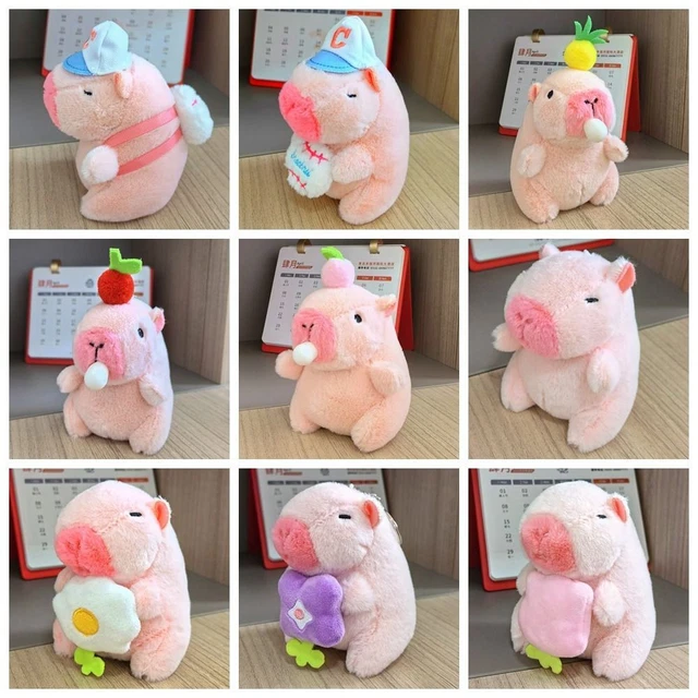 Predolo Capybara Plüschtier 25 Cm – Mit Abschlussmütze & -rolle, Süßes Geschenk Für Schulabschluss & Feiern