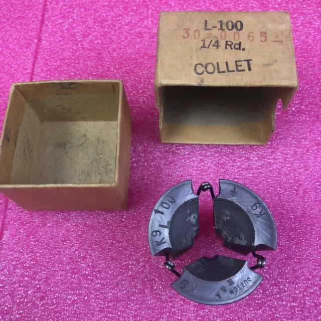 Sutton Tool Co. L-100 1/4” Tube Squaring Facing Collet 30-0065 301 Tri-Tool