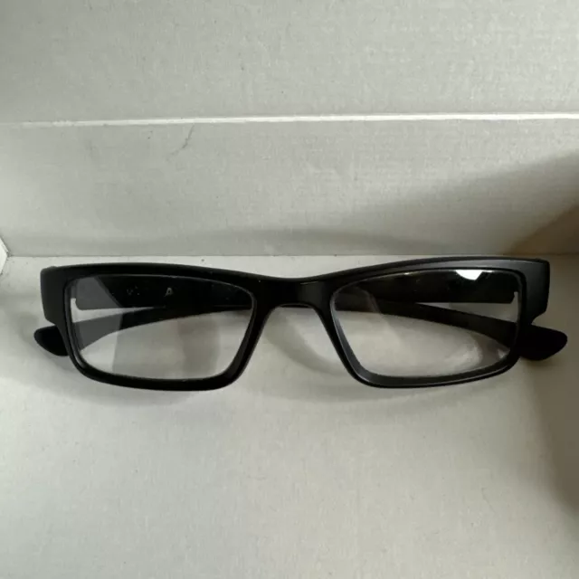 OAKLEY Airdrop OX8046-0151 Satin Black Mens Rectangle Eyeglass Frames  51-18-143