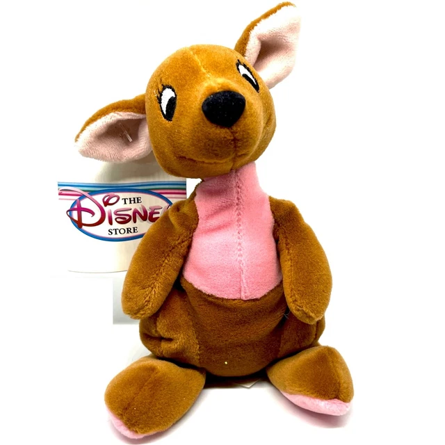 DISNEY STORE WINNIE The Pooh Kanga And Roo Soft Plush Toy 12" High