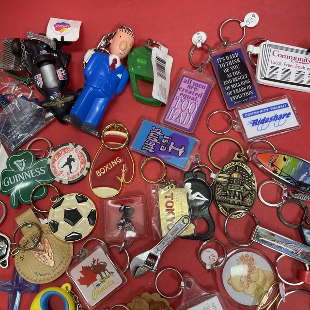 Keychains Lot HUGE KEYCHAINS LOT Keyrings Fobs Backpack Charms Purse Handbag Pendants ...