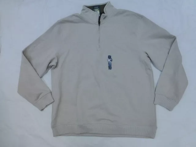 NWT MENS ARROW Saranac Fleece 1 4 Zip Pullover Sweater 60 501751 Rock Heather 22.90 PicClick