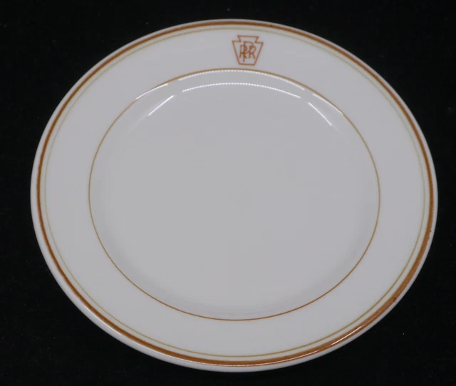 Pennsylvania Railroad Reproduction Small Plate, Syracuse China
