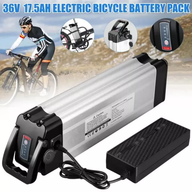 Batterie Vélo Electrique 48V 12,5Ah Li-Ion E-Bike avec Chargeur 350W/500W Moteur