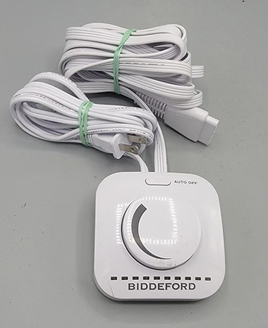 BIDDEFORD BLANKET TC11W1 White Electric Blanket Controller 4-Prong TESTED  $34.99 - PicClick