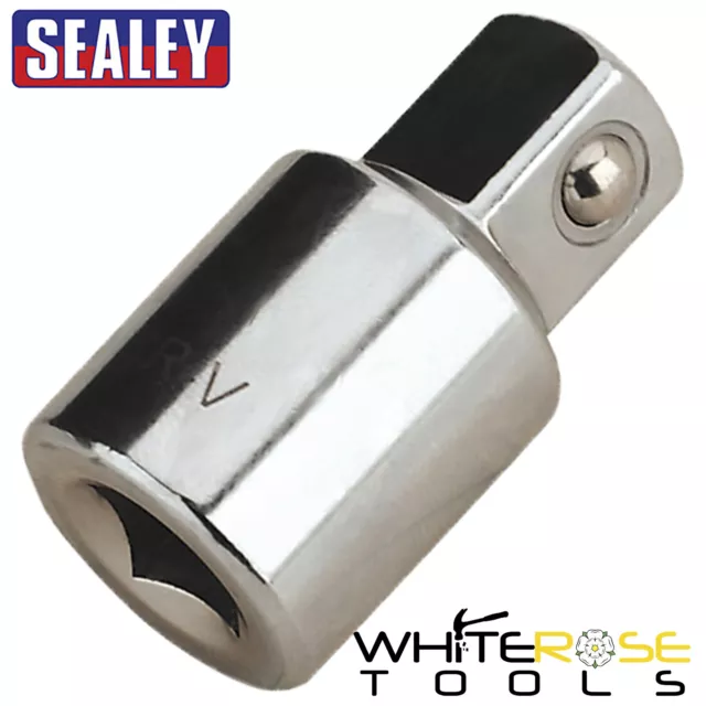 Sealey Premier Socket Adaptor 3/8" Drive Female to 1/2" Drive Male Reducer