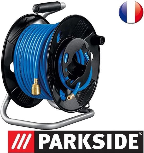 PARKSIDE® 20M COMPRESSED Air Hose Reel £34.14 PicClick UK