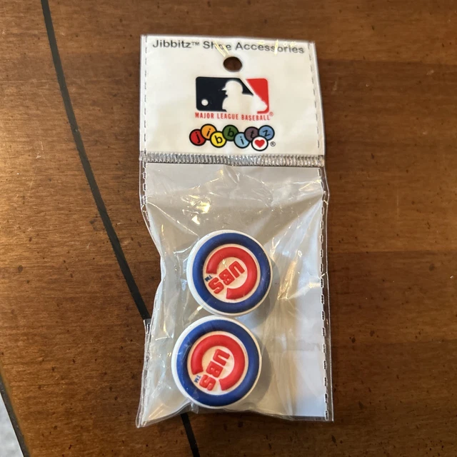 Vintage Crocs Shoe Accessories CHICAGO CUBS Jibbitz 2006/08 Shoe Charms
