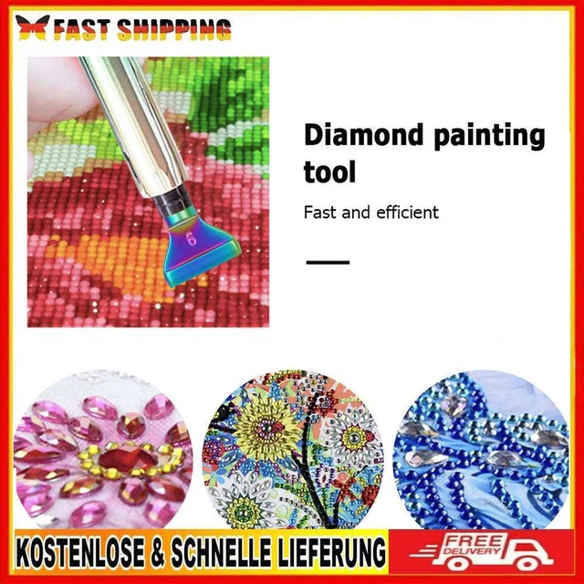 6 Bohrer Metallspitze Diamanten Zeichenwerkzeug Spitze Bohrer Stiftspitze DIY Fa