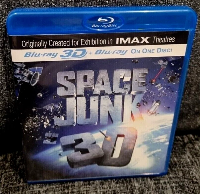 3D SPACE JUNK Blu Ray UK BLU RAY Space Debris HARD TO FIND