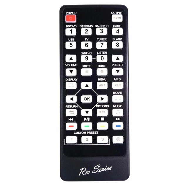 VINABTY Telecomando RMT-AA230U Per Sony Ricevitore AV STR-DN1070 - Sostitutivo, Nessuna Configurazione, Con Batterie Non Incluse