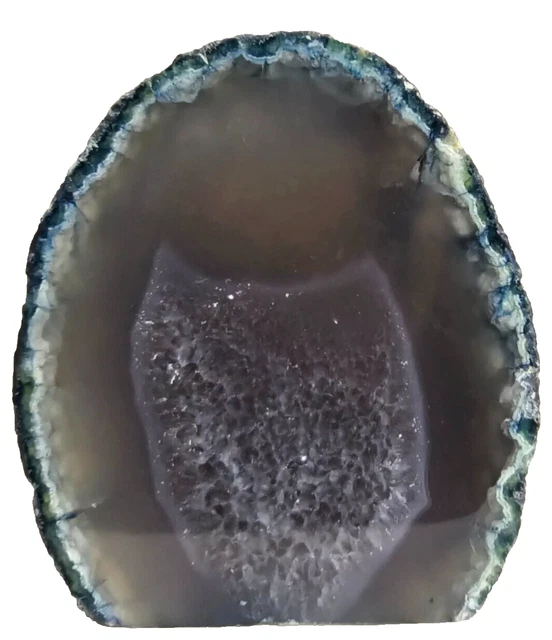 Achatgeode Amethyst  Druse Kristall Edelstein Achat Geode Bergkristall Quarz