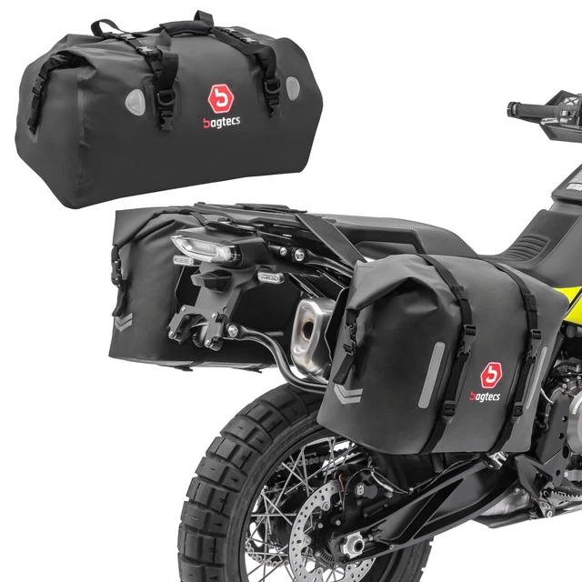SADDLEBAG SET FOR Royal Enfield Bullet / Himalayan WR80 Tail Bag £131.