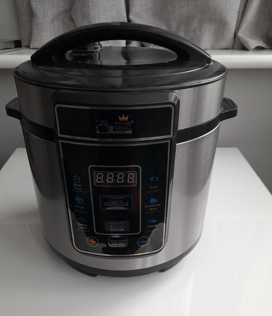 PRESSURE KING PRO 8in1 Electric Pressure Cooker 3L, Multicooker 31.