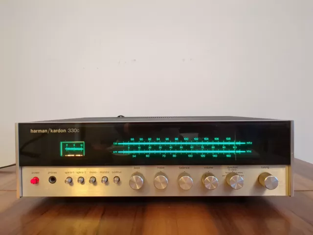 Harman Kardon 330c Vintage Receiver Verstärker, unglaublicher Klang