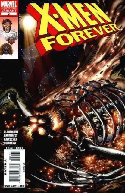 X-Men Forever (2nd Series) #2 (2nd) VF/NM; Marvel | Variant Chris Claremont - we