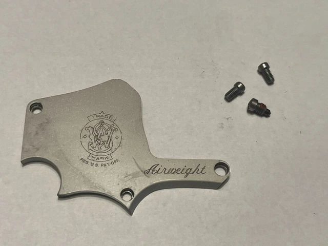 Used Smith & Wesson 642-2 Stainless Side Plate With 3 Screws .38 Special +P