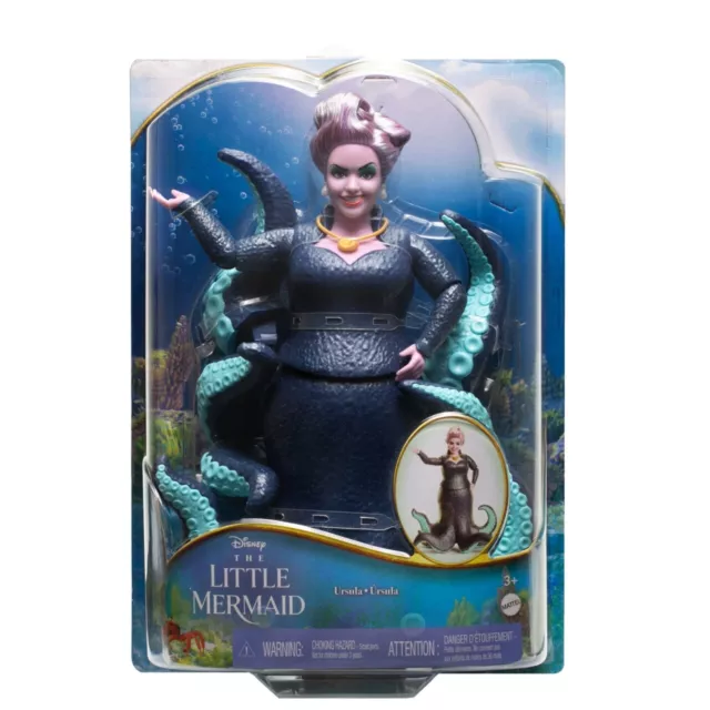 Disney Arielle Die Kleine Meerjungfrau Modepuppe Villain Doll Ursula Neu Ovp