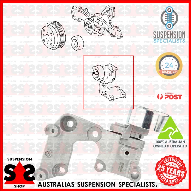 BELT TENSIONER, V-RIBBED Belt Suit TOYOTA Tarago 3.5 (GSR50_, GSR50R ...