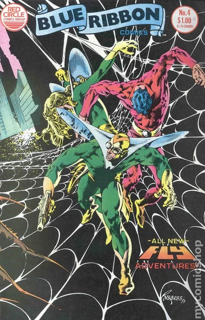 Blue Ribbon Comics #4 VF 1984 Stock Image
