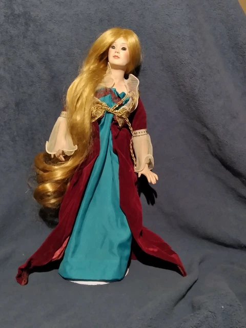 Rapunzel Porcelain Doll Paradise Galleries Treasury Collection By Patricia Ross