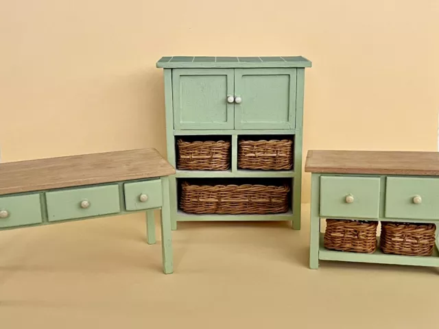 Dolls house handmade Kitchen Units