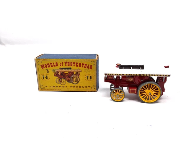 MATCHBOX Lesney Models Of Yesteryear No9 Fowler Showman's Engine