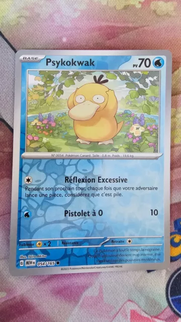 Psykokwak 70Pv 054/165 Reverse - Neuf - Carte Pokemon