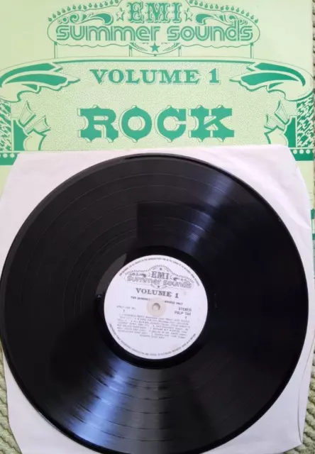 EMI Summer Sounds Vol 1 Rock compilation LP Album vinyl record, 1976