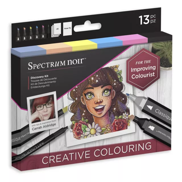 Spectrum Noir Premium Farb- & Kunstsets für Erwachsene - komplett inklusive Alkoholtinte