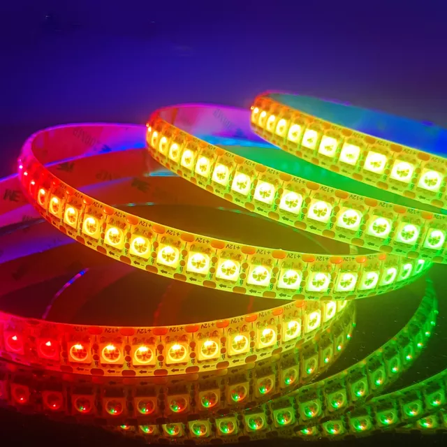 WS2812B 5V 5050 RGB LED Strip 1-5M 30 60 144 150 300 Leds Individual Addressable