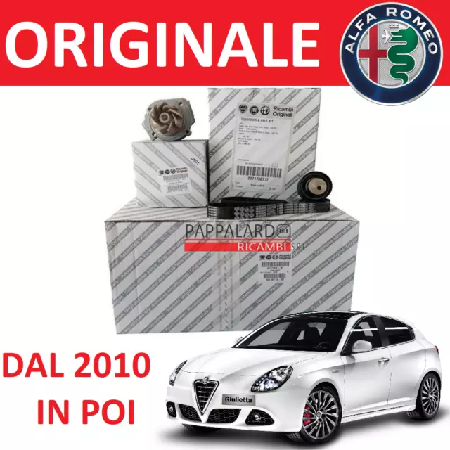 Kit Distribuzione + Pompa Acqua + Cinghia Servizi Alfa Romeo Giulietta 2.0 Jtdm