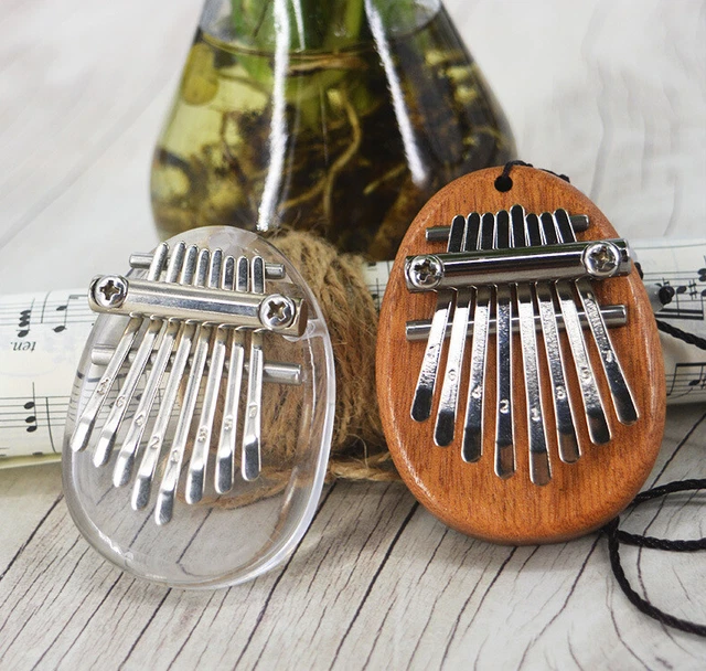 Clean/Wood 8-Key Kalimba Thumb Piano Finger Percussion Musical interest Toy