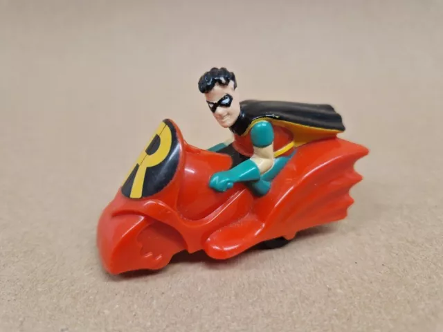 McDonalds Happy Meal Toys Robin 1993 Batman VTG Animated Rare Car Motorcycle