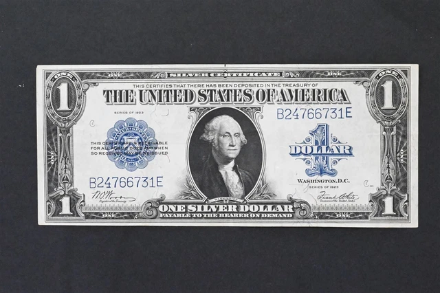 US 1923 $1 XF Silver Certificates Large Size RN0045 combine shipping