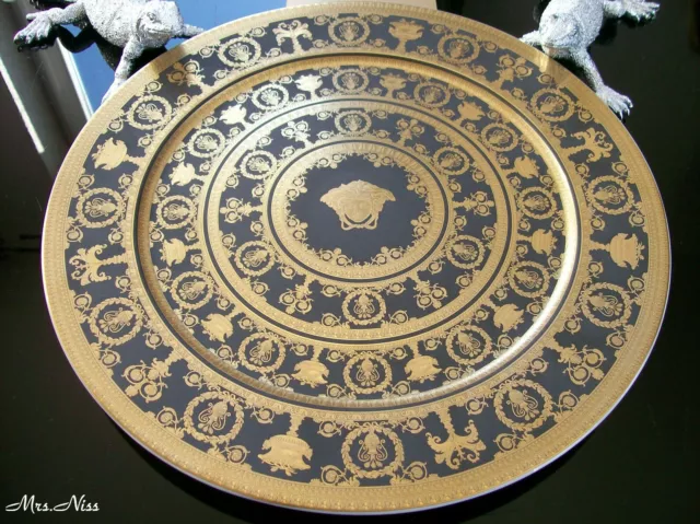 Rosenthal Versace I Love Baroque Noir 1 x Platzteller 33 cm ***1 A NEUWARE***
