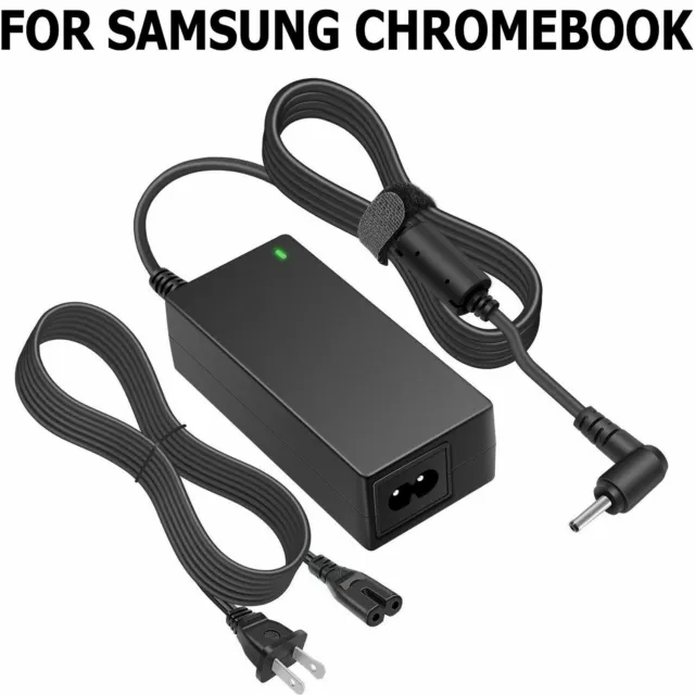 For Samsung Chrome Notebook Power Adapter 40W 12V 3.33A 2.2A AC Laptop Charger