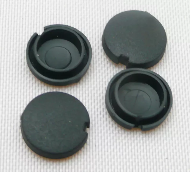 MGF/MG TF MIRROR SCREW CAPS, BLACK, SET OF 4, NEW (EKB100030PMA/EKB100031PMAx4)