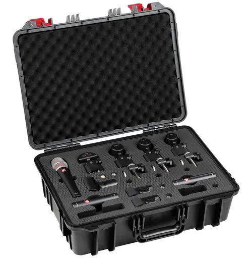 SE Electronics V-PACK-US-CLUB-U Drum Microphone Kit with Flight Case