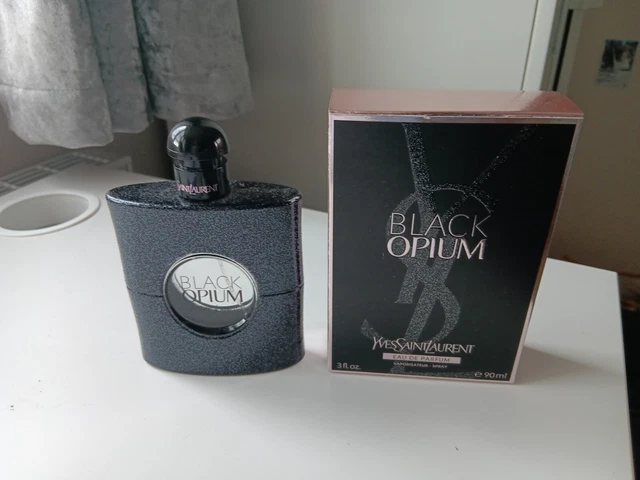YSL Black Opium Edp 90ml Perfume Bottle With Box - Empty